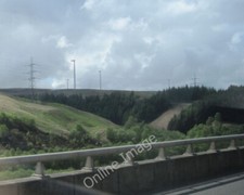 Photo 6x4 Hillside towards Bidhouse Knowe March/NS9914 Viewed from A74(M c2011