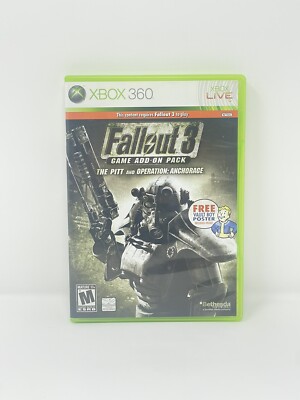 Fallout 3 Game Add-On Pack The Pitt and Operation Anchorage Xbox 360 FPS, RPG