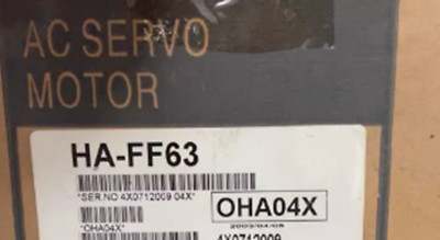 NEW MITSUBISHI AC SERVO MOTOR HA-FF63 HAFF63