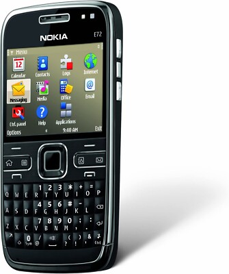 Nokia E72 - Zodium black (Unlocked) Smartphone 758478018279| eBay