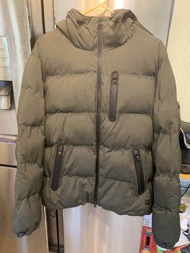 American Eagle Mens Puffer Coat Army 