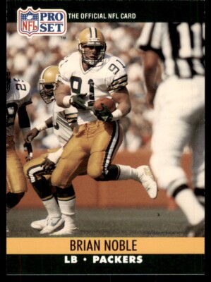 1990 Pro Set Brian Noble Green Bay Packers #505