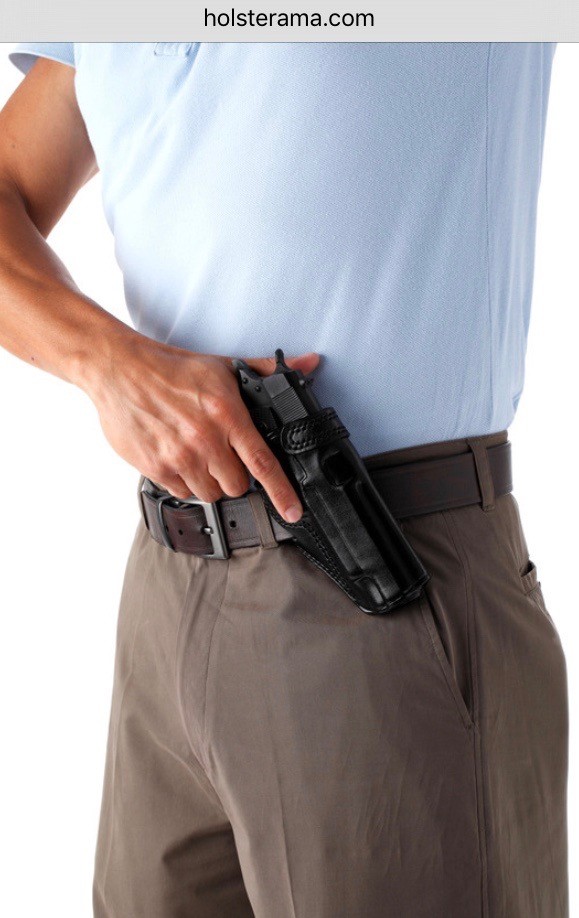 Master's Premium Leather Two-Way Holster – S&W J Frame 2″ / Ruger SP101 – Right Hand