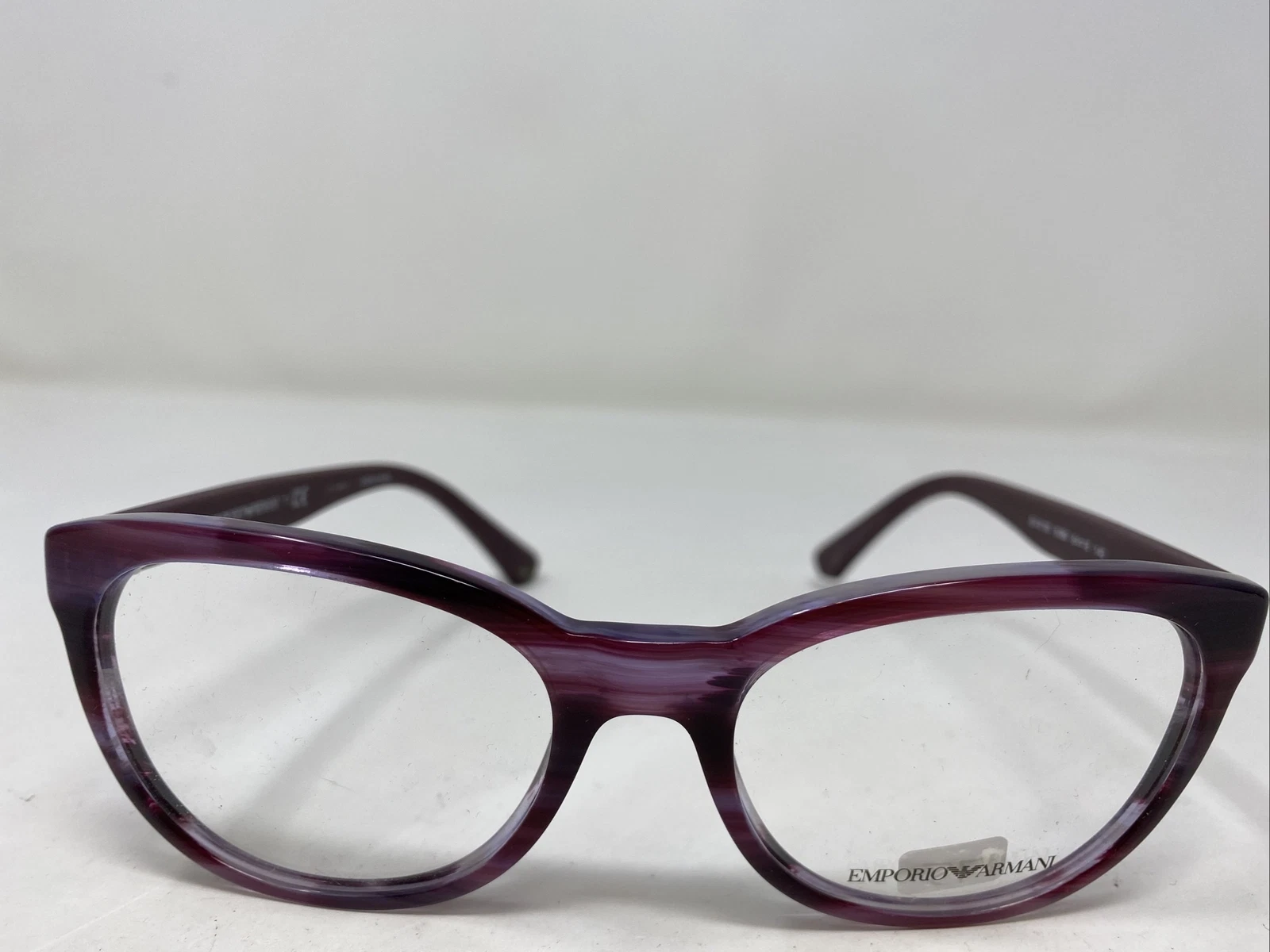 Emporio Armani Eyeglasses Frame EA3105 5389 54 18 140 Plum Purple Full Rim 5368