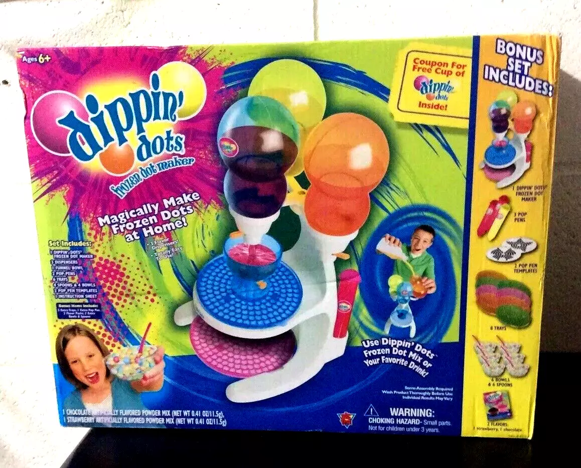 Dippin Dots Frozen Dot Maker Bonus Set OPEN BOX SEE PICS