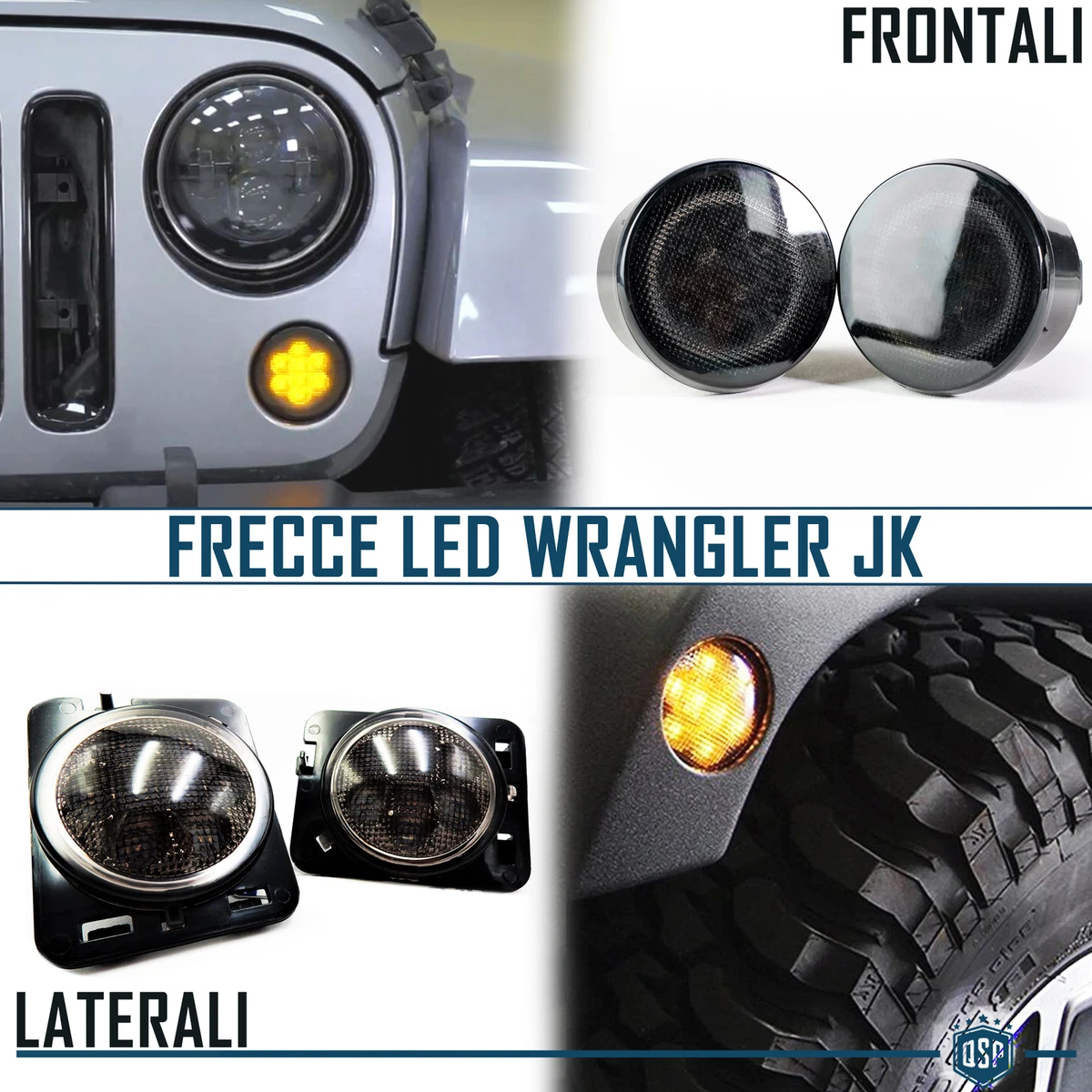 F-07 COPPIA INDICATORI DIREZIONE LED FUME' EVOTECH YAMAHA BULLDOG - 4