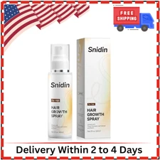 Snidin Hair Growth Spray, With Rosemary Oil and Biotin, Non-Greasy, Helps Pre
