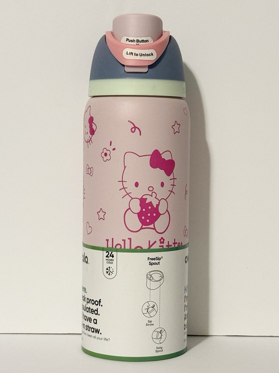 Owala Hello Kitty Bows 32oz Freesip Water Bottle”Brand New” | eBay