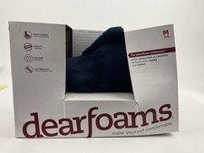 Dearfoams Blue Women s Medium size 7-8
