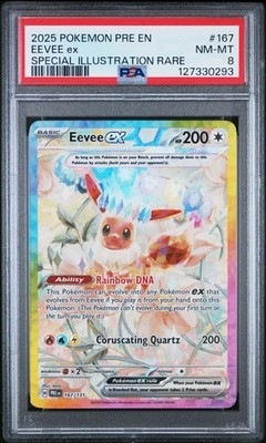 Eevee ex 167/131 Sv: Prismatic Evolutions Holo for sale online | eBay