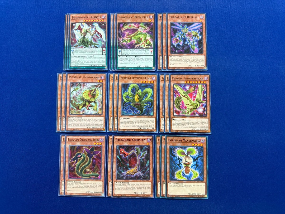 Yu-Gi-Oh! ARC-V - Yuri's Complete Predaplant & Starving Venom Fusion Deck |  eBay