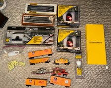 Lot Of Misc HO Scale Trains, Scenery, Kits/Buildings, More