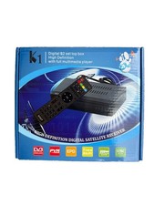 Koqit K1 DVB-S2 FTA Satellite TV Receiver Youtube TV Decoder HD MPEG4 H264 New