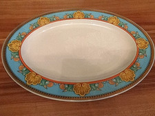 Piatto ovale 28 x 21 cm La Mer Versace di Rosenthal