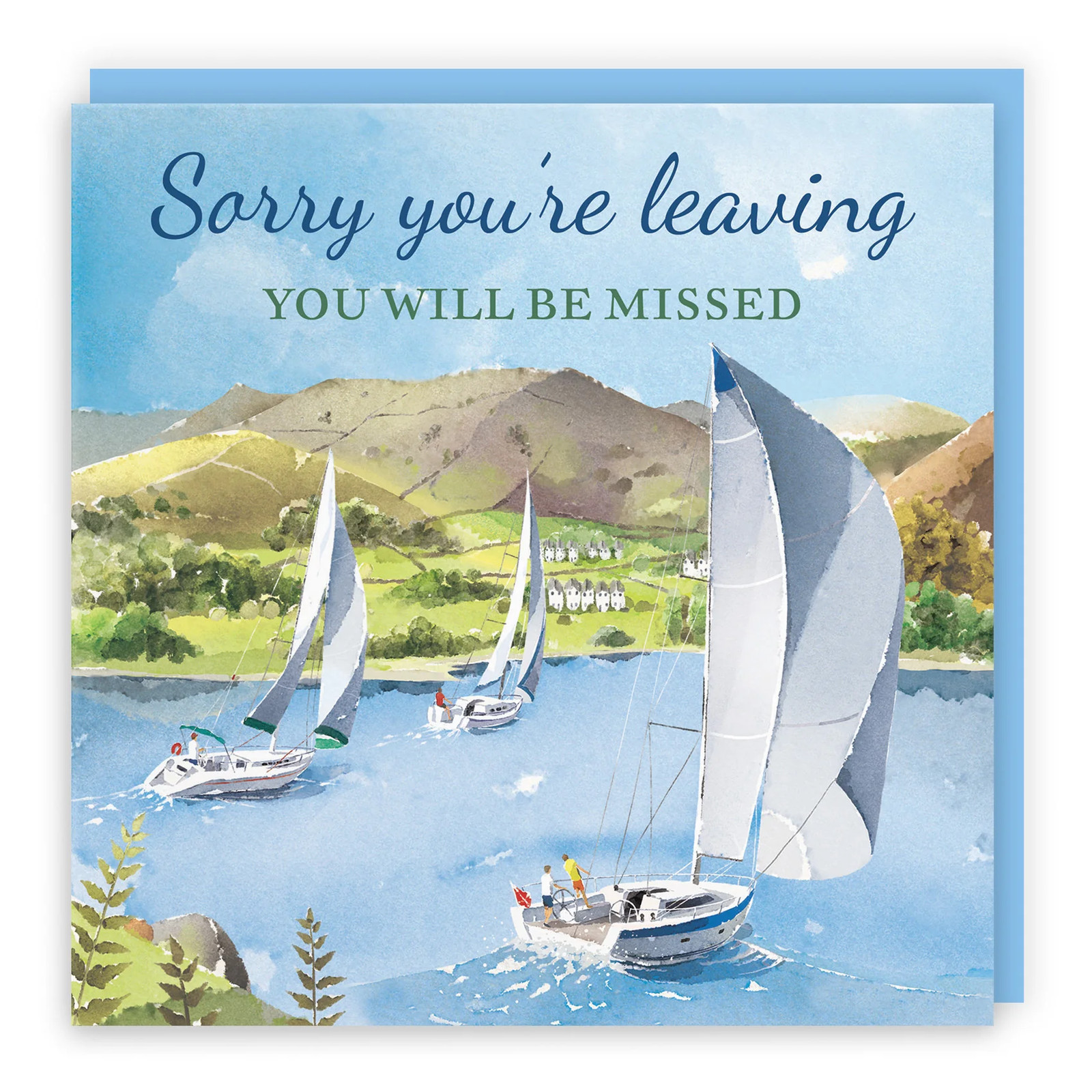Leaving Card Sailing Boats Milo's Gallery