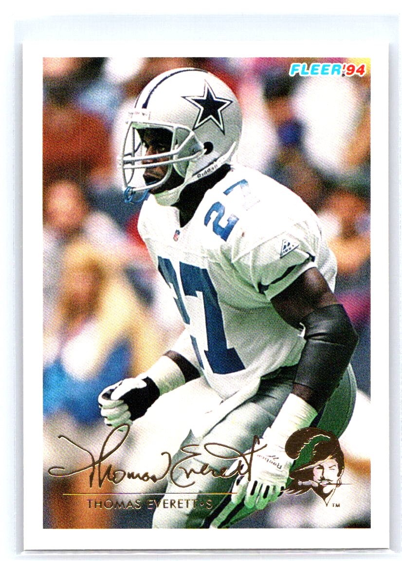 1994 Fleer #452 Thomas Everett