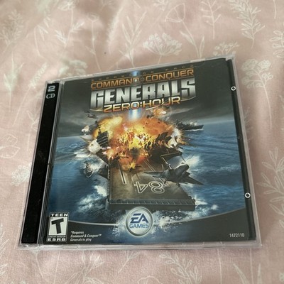 Command & Conquer: Generals -- Zero Hour (PC, 2003) Expansion Pack Vintage
