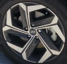 2024 Tucson Oe Wheel Hybrid 19x7-12 5 Split Spoke Hyundai