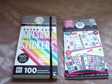 2 The Happy Planner Sticker Books- 100 Sheets 5066 Pc RAINBOW Me My Big Ideas
