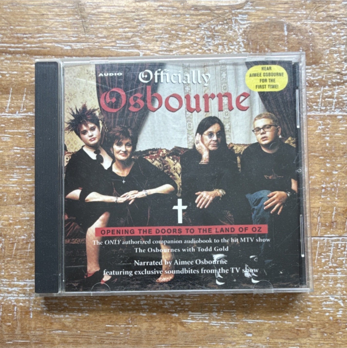 The Osbournes & Todd Gold Officially Osbourne Audiobook CD