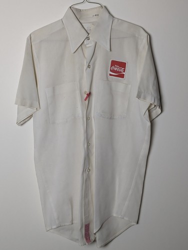 Vintage Coca-Cola Employee Uniform Shirt All American Rental Men’s M