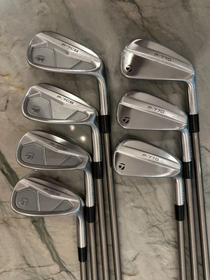 Set De Fers TaylorMade P7CB Gauche - 5-PW - Shaft KBS Tour Extra Rigide - Reconditionné
