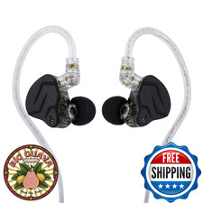 Linsoul KZ ZSN PRO X Dual Driver 1BA 1DD Hybrid Metal Earphones HiFi In-Ear Moni
