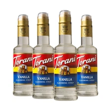 Vanilla Syrup 12.7 Ounce, 4 Count