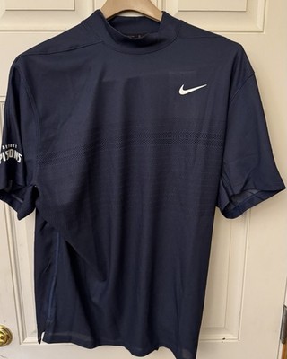 Nike Dri-FIT ADV Tiger Woods Collection Golf Shirt Blue Men's L DR5324-410