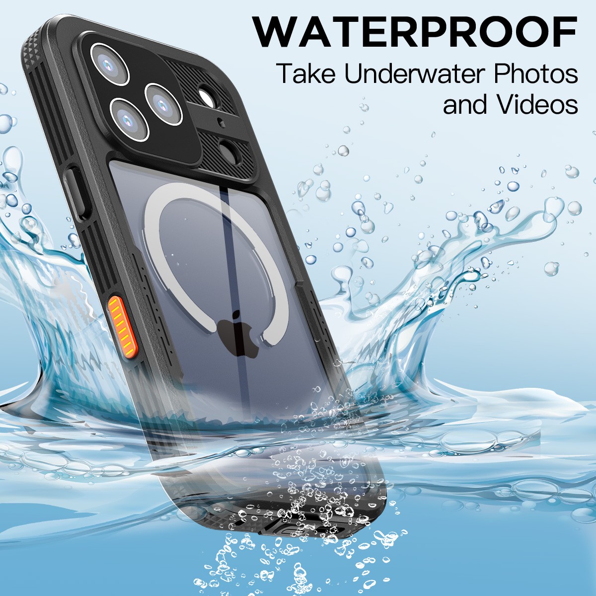 Waterproof Case For Apple iPhone 17 Pro Max Air 17 Shockproof Full