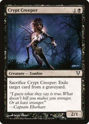 Crypt Creeper (Avacyn Restored 91) - Common Magic: The Gathering Karte