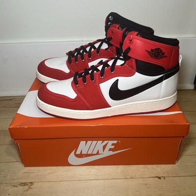 Air Jordan AJKO 1 Chicago 2021 Mens Size 13 Canvas Sneakers Bulls Colorway