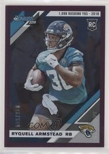 2019 Panini Donruss Rookies Stat Line Season /500 Ryquell Armstead #251 6h5