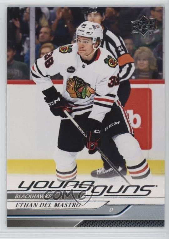 2024-25 Upper Deck Series 1 Young Guns Ethan Del Mastro #221