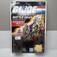 1986 GI Joe Battle Gear Accessory Pack  5 MOC ARAH Vintage