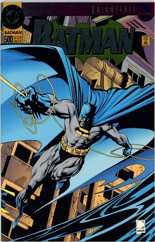 Batman #500 1993 DC Comics NM Comic Book Foil Cover