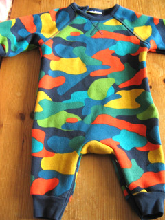 BABY BOYS LONG SLEEVED WARM ROMPER FROM NEXT AGE UP TO 3 MONTHS