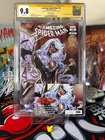 Amazing Spider-man 19 CGC 9.8 Signed Pablo Lobos Villalobos Black Cat with COA
