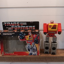 Vintage 1985 Transformers Autobot Blaster. Tr...