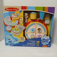 Melissa  Doug Blue's Clues  You Wooden Birthday Party Play Set