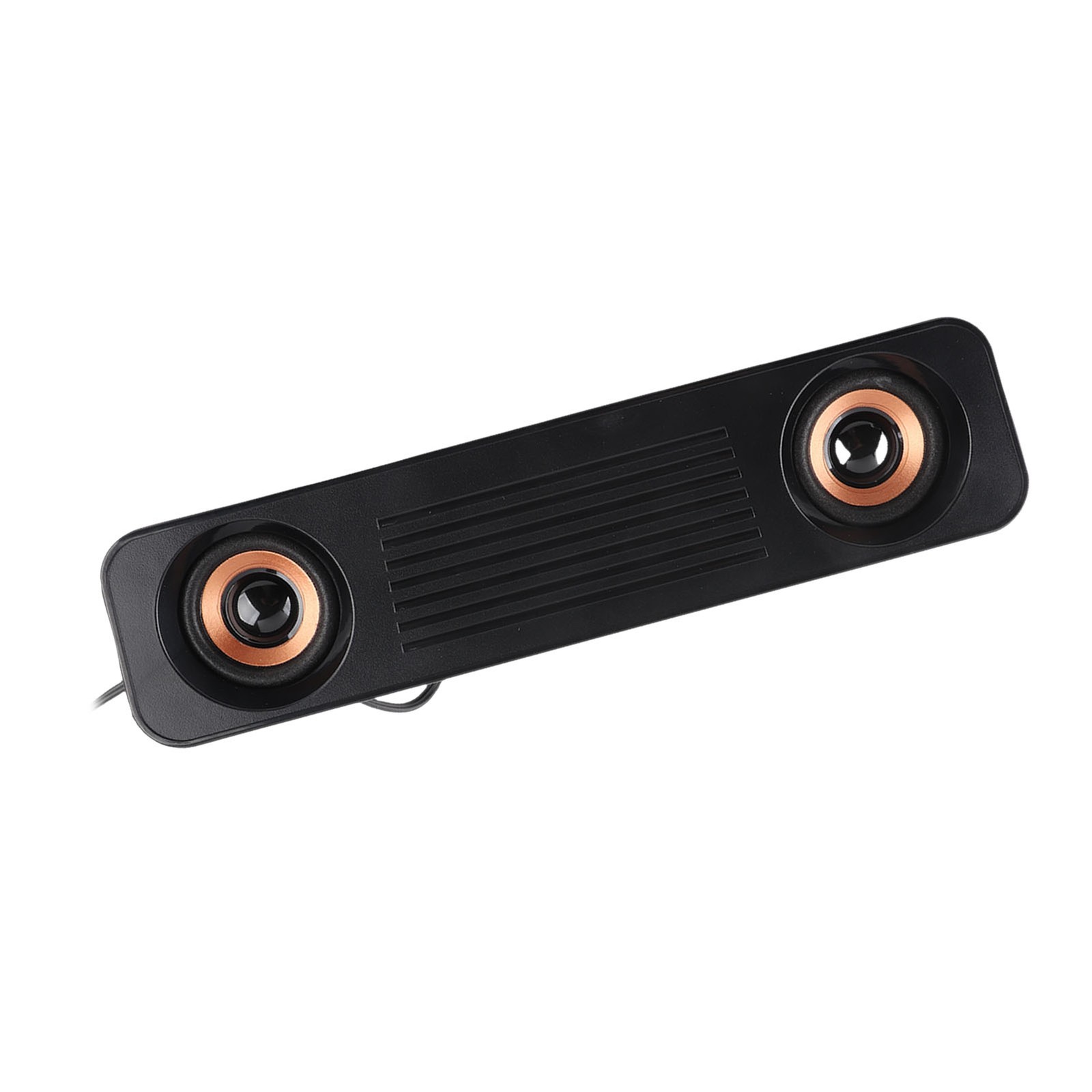 Wired Speaker HiFi Stereo Subwoofer USB Powered 3.5mm Plug Desktop Long Speaker