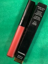 Chanel Rouge Coco Lip Blush Lip Cheek Sheer Colour 412 Orange Explosif Lipstick