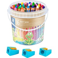 Staedtler Noris Junior Buntstifte Farbsortiert, 36 St.