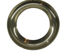 1950's 1960's Vintage 15" polished aluminum wheel trim beauty ring Mopar Ford?