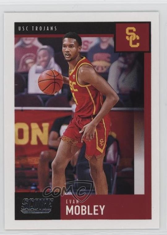 2021-22 Panini Chronicles Draft Picks Score Evan Mobley #386 c4q