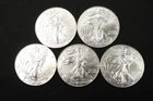 NobleSpirit (PH) GEM BU SILVER American Eagle US Mint Fresh 2018 5x