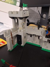 Lego Black Falcon's Knights Castle 6073 99,9% complete + instructions from 1984