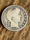 Half Dollars [Two]  - Liberty 1906  and Walking Liberty  1933