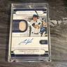 2021 Panini National Treasures Christian Yelich Bat Relic On Card Auto #’d /25