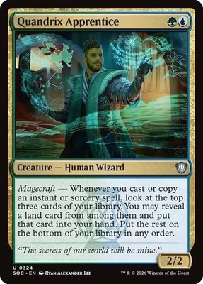MTG: Secrets of Strixhaven Quandrix Unlimited Commander (Choose your Card)